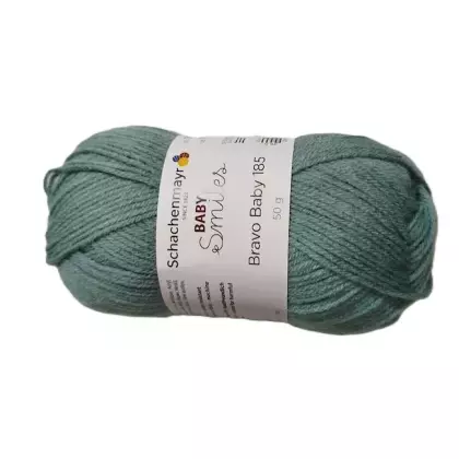 Příze Bravo Baby Smiles 185, 50 g, ledová zelená