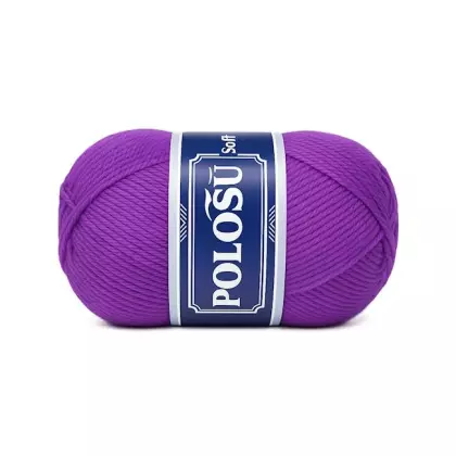 Příze SIESTA Soft fialová 100g