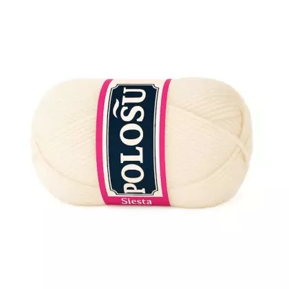 Příze SIESTA Soft krémová bílá 100g