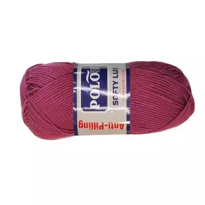 Příze SOFTY LUX macešková 100g nežmolkující