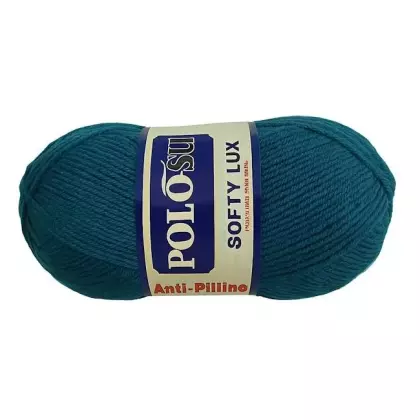 Příze SOFTY LUX petrol 100g nežmolkující