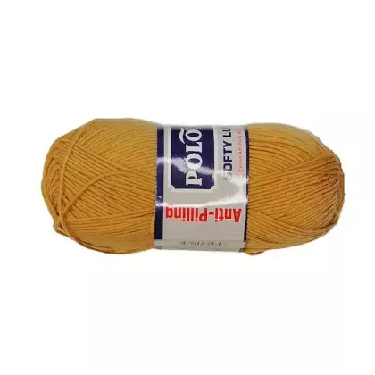 Příze SOFTY LUX písková 100g nežmolkující