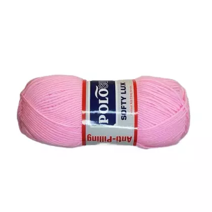 Příze SOFTY LUX dětská růžová 100g nežmolkující