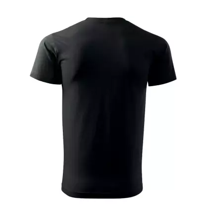 Tričko pro potisk krátký rukáv černá vel.2XL