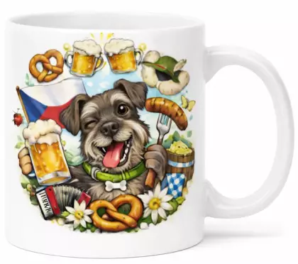 Hrnek 330 ml český teriér