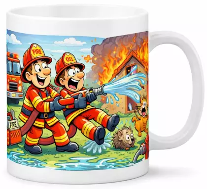 Hrnek s potiskem 330 ml hasiči
