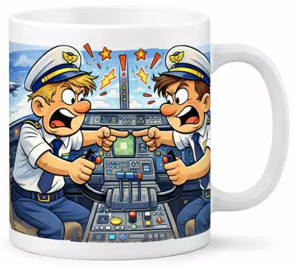 Hrnek s potiskem 330 ml piloti