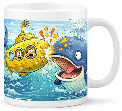 Hrnek s potiskem 330 ml ponorka