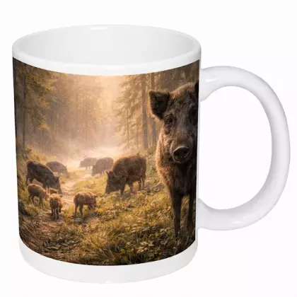 Hrnek 330 ml divočák celý obvod