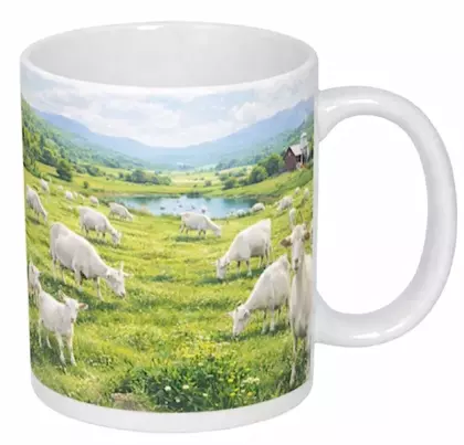 Hrnek 330 ml kozy na pastvě