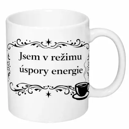 Hrnek 330 ml úspora energie
