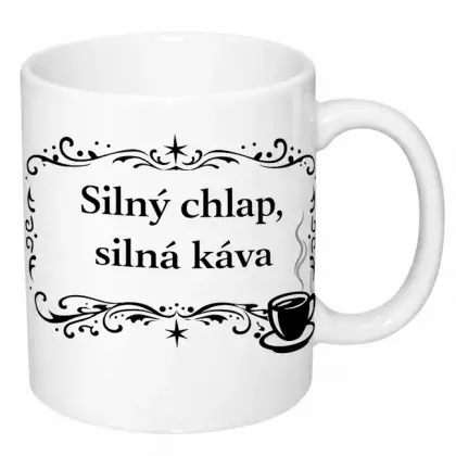 Hrnek 330 ml silná káva