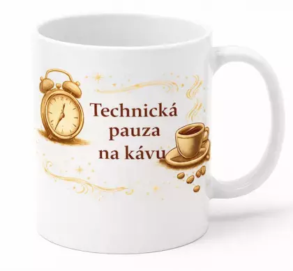 Hrnek 330 ml technická pauza