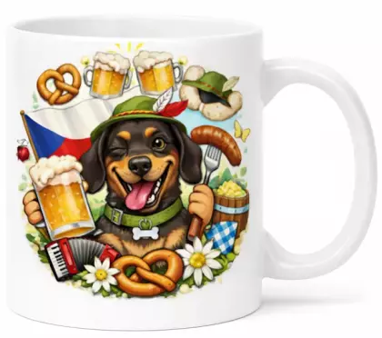 Hrnek 330 ml jezevčík