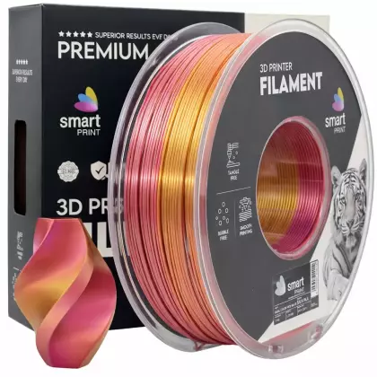 filament Smart Print PLA Silk DUAL Color růžová/zlatá 1kg