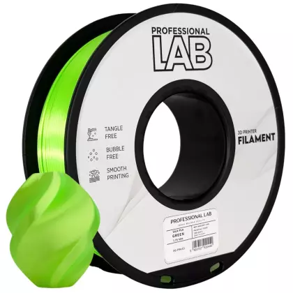 filament Professional Lab SILK zelená 1,75mm 1kg