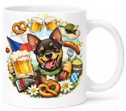 Hrnek 330 ml pražský krysařík