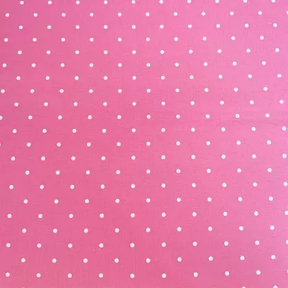 Teplákovina bez počesu růžová š. 185 cm