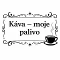 Hrnek 330 ml káva palivo