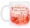 Hrnek s potiskem 330 ml možná kafe zelený