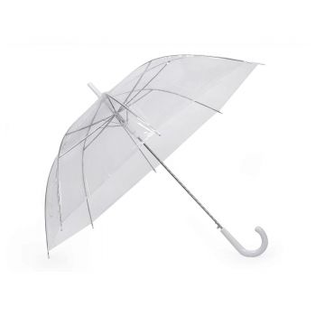 Dámský průhledný vystřelovací deštník
