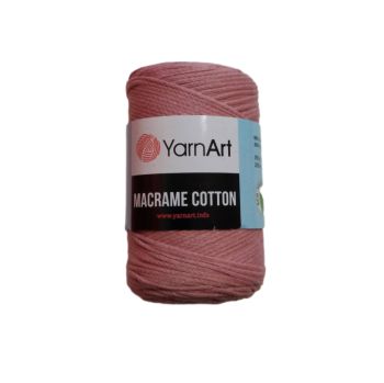 Pletací příze Macrame Cotton 250g starorůžová