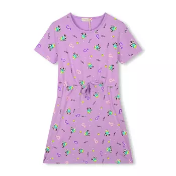 Dívčí letní šaty KUGO fialové