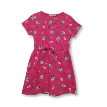 Dívčí letní šaty KUGO růžové