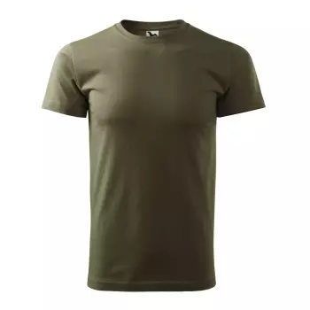 Tričko pro potisk krátký rukáv military