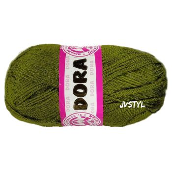 Příze DORA 100g, Khaki
