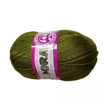 Příze Dora 100g světlá khaki