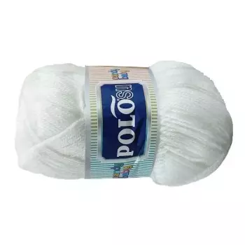 Příze CANDY Baby bílá 100g