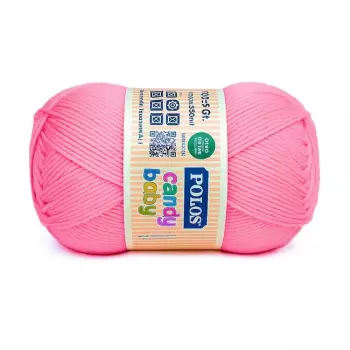 Příze CANDY Baby dětská růžová 100g