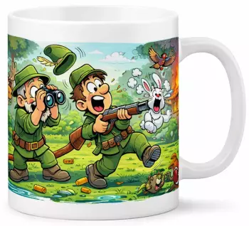 Hrnek s potiskem 330 ml myslivci