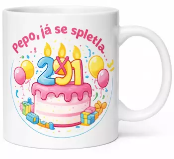 Hrnek 330 ml já se spletla