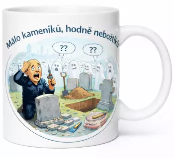 Hrnek 330 ml nebožtíci