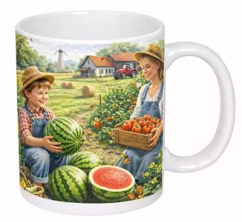 Hrnek 330 ml léto na farmě II