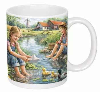 Hrnek 330 ml léto na farmě III