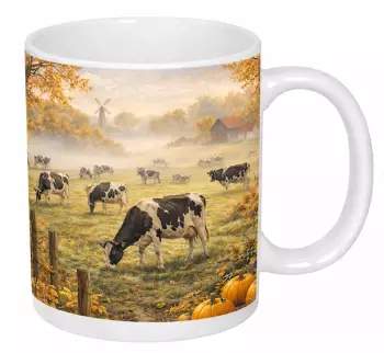 Hrnek 330 ml podzim na farmě