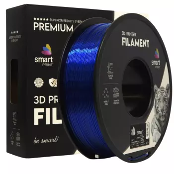 SmartPrint PETG transparentní modrá 1,75mm