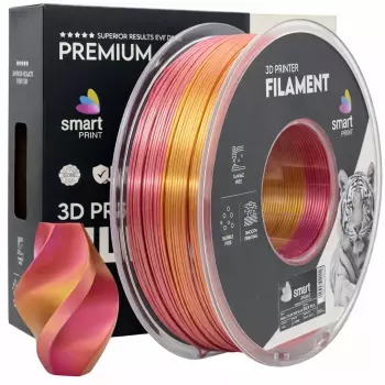 filament Smart Print PLA Silk DUAL Color růžová/zlatá  1kg