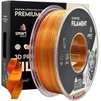 filament Smart Print PLA Silk Dual Color červená/zlatá  1kg