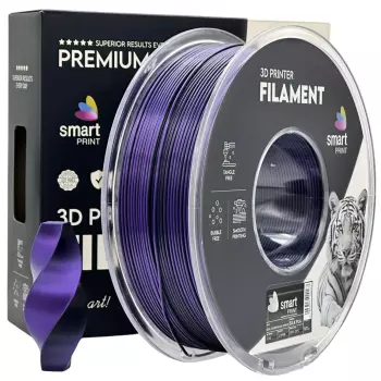 filament Smart Print PLA Silk Dual Color černá/fialová  1kg