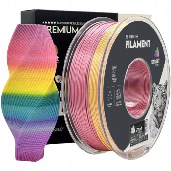 filament Smart Print PLA Silk Color rainbow  1kg