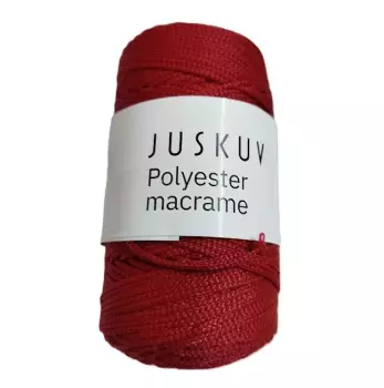 Polyester macrame Juskuv vínová světlá