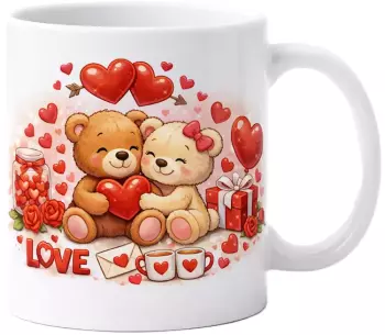 Hrnek s potiskem 330 ml valentín 1